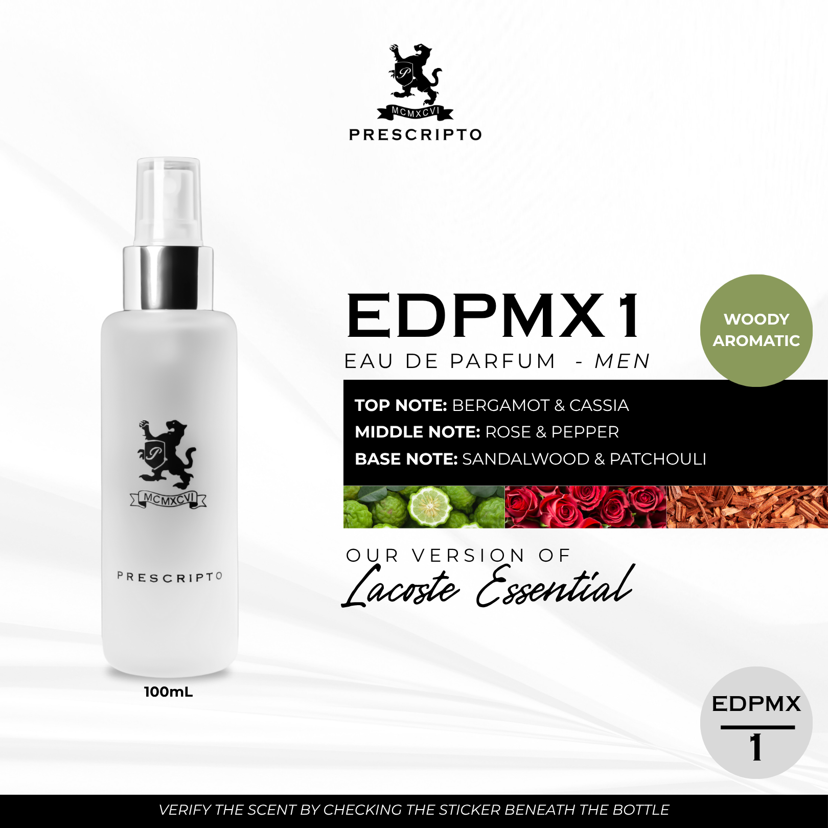 EDP MX1 - OUR VERSION OF LACOSTE ESSENTIAL (EDP)