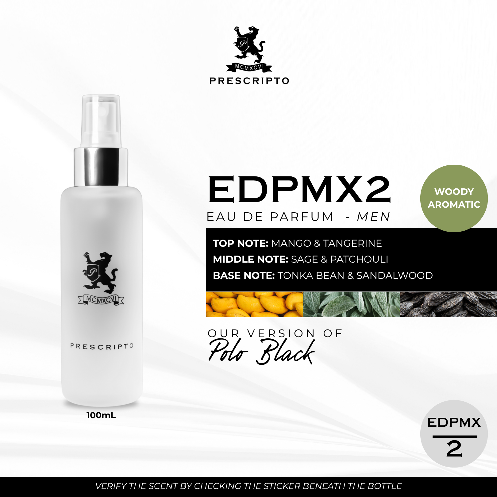 EDP MX2 - OUR VERSION OF POLO BLACK (EDP)
