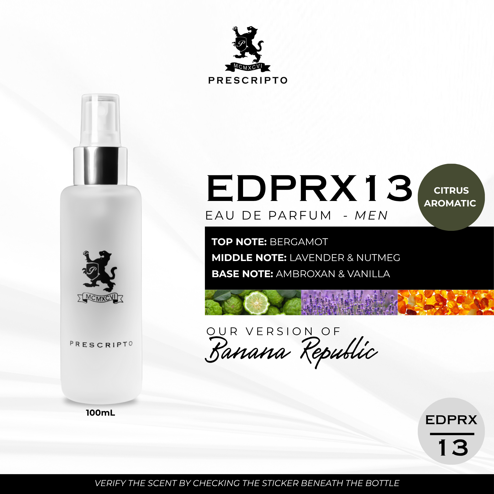 EDP RX13 - OUR VERSION OF BANANA REPUBLIC M (EDP)