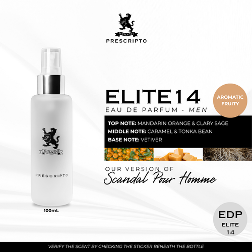EDP ELITE 14 - OUR VERSION OF SCANDAL POUR HOMME