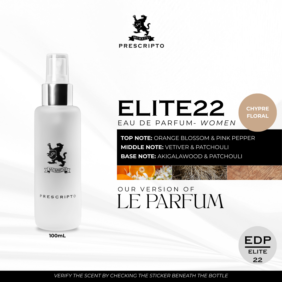 EDP ELITE 22 - OUR VERSION OF BOSS THE SCENT LE PARFUM FOR HER
