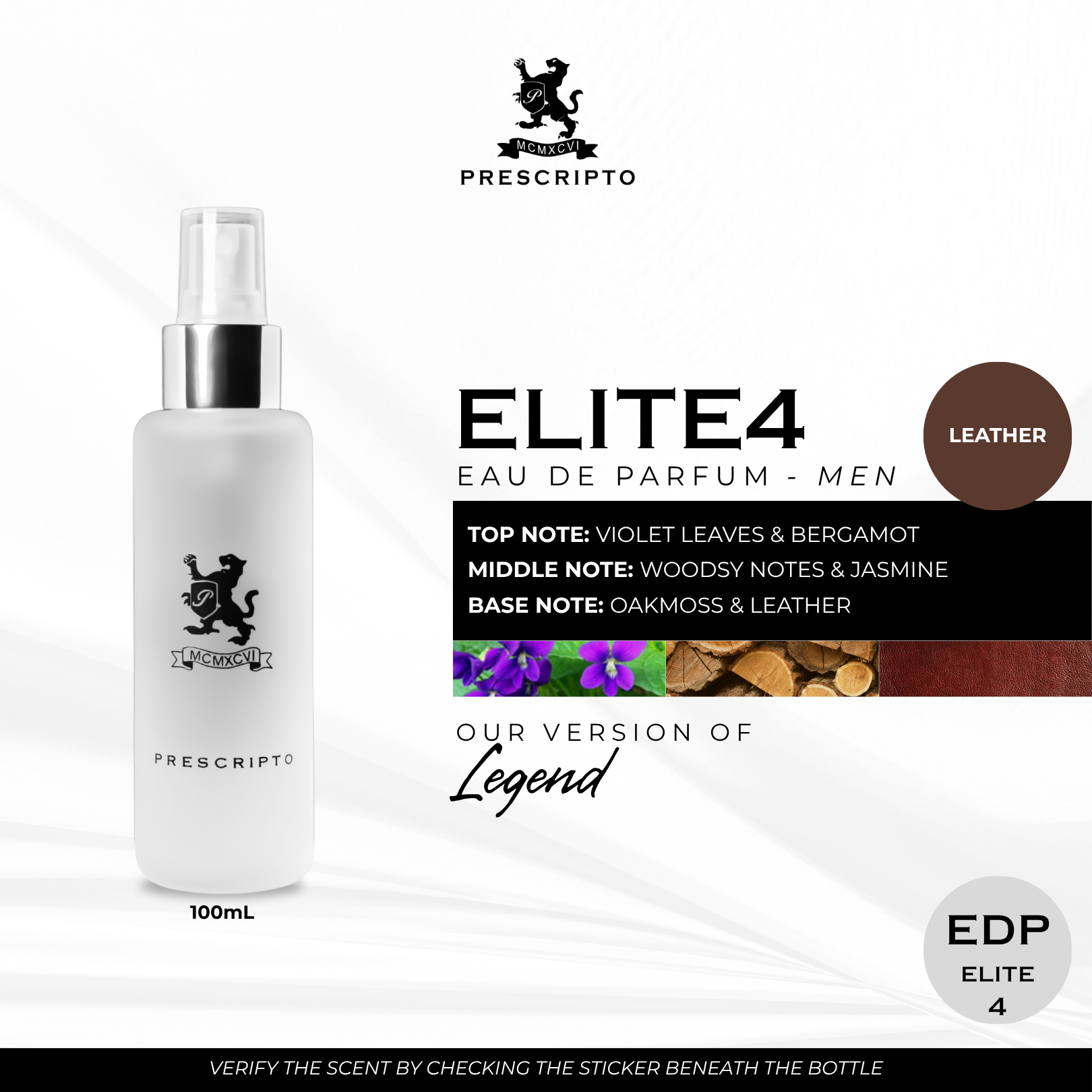 EDP ELITE 4 - OUR VERSION OF LEGEND EDP