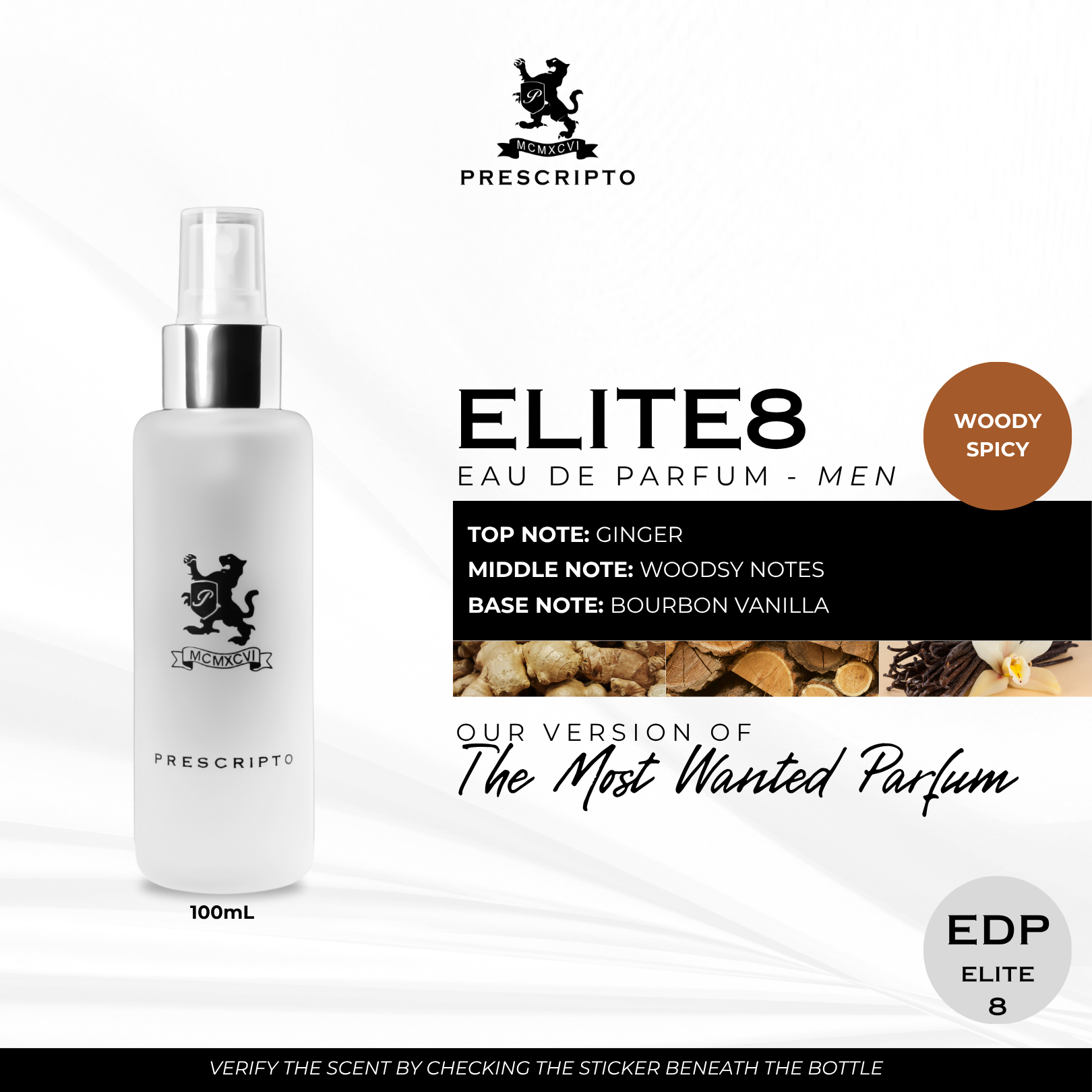 EDP ELITE 8 - OUR VERSION OF THE MOST WANTED PARFUM