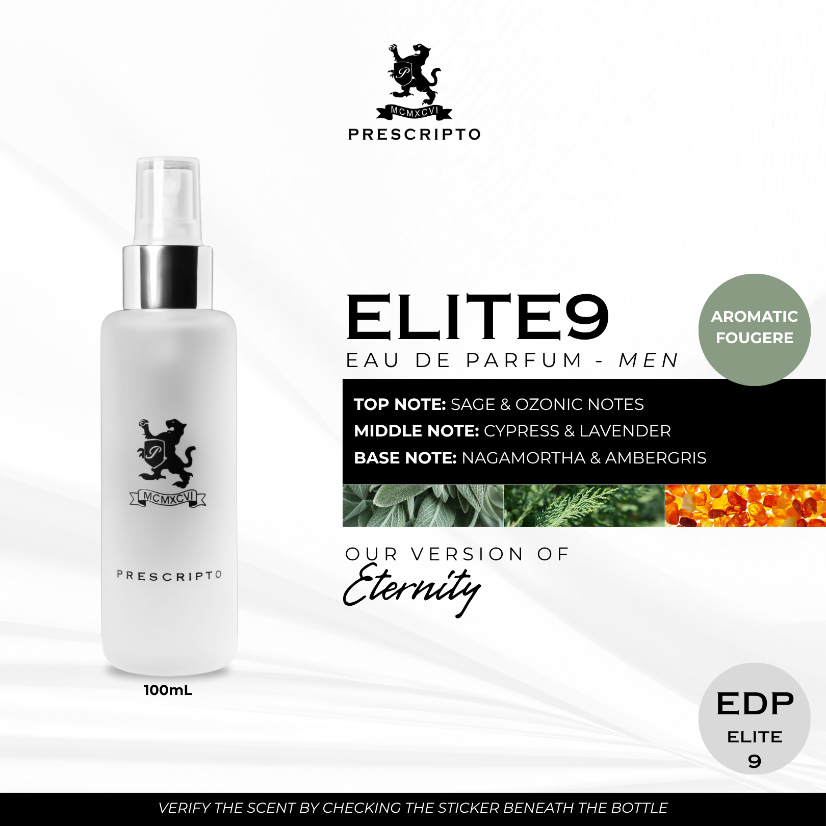 EDP ELITE 9 - OUR VERSION OF ETERNITY EDP