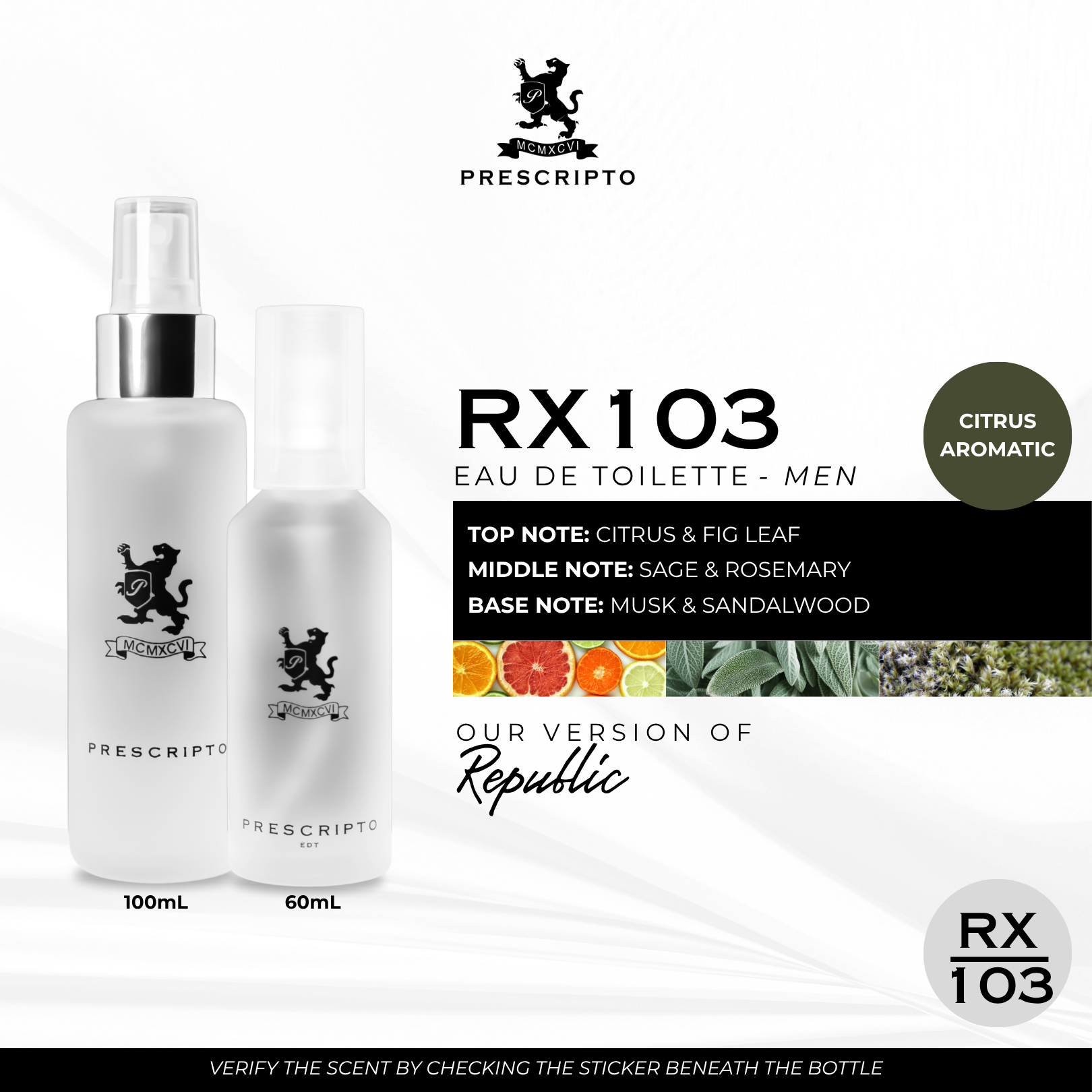 RX103 - OUR VERSION OF BANANA REPUBLIC M
