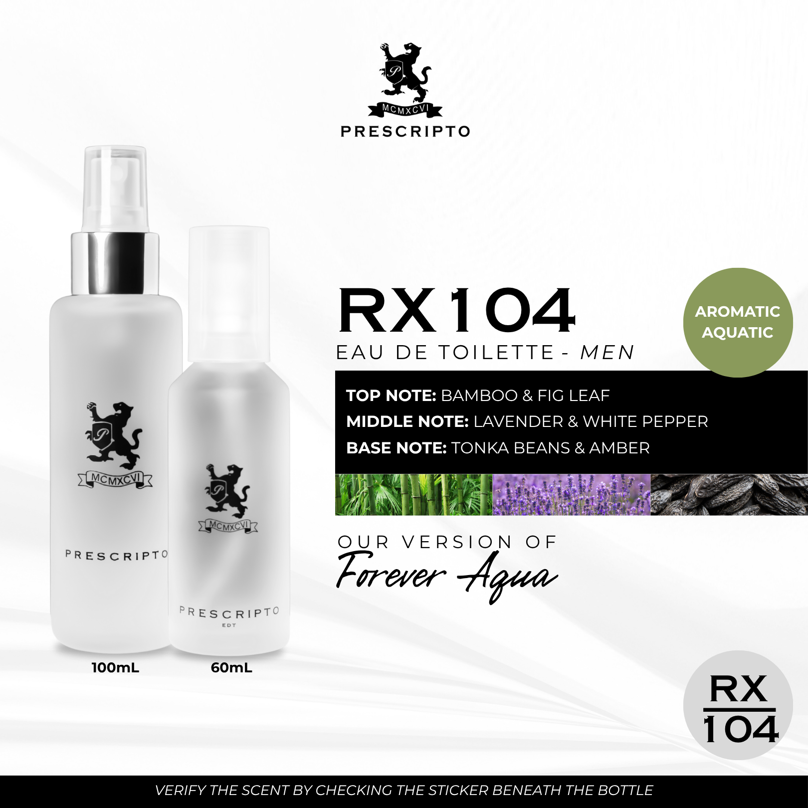RX104 - OUR VERSION OF FOREVER AQUA (HERRERA AQUA)