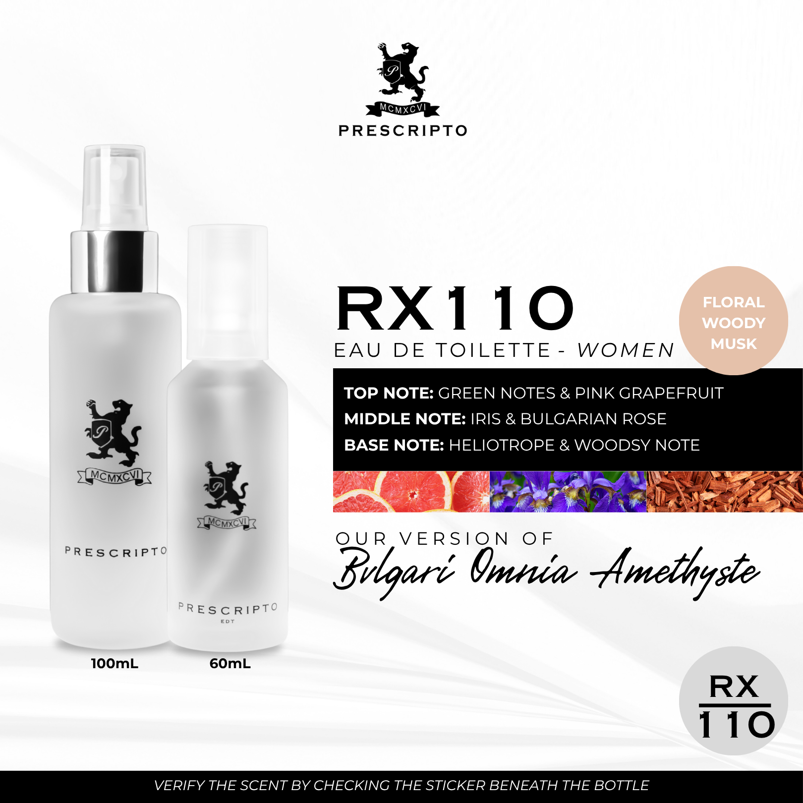 RX110 - OUR VERSION OF OMNIA AMETHYSTE