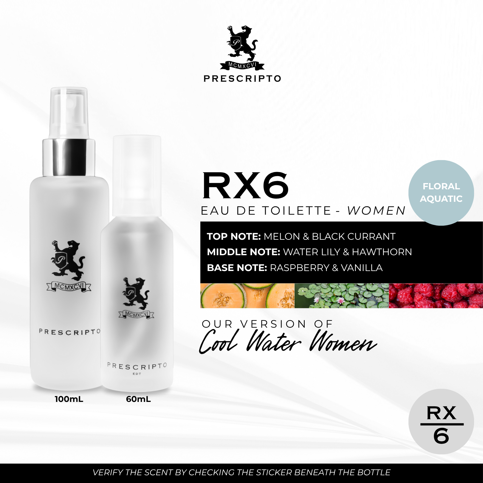 RX6 - OUR VERSION OF COOL WATER WOMEN